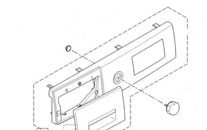 Panel BSH11004240 náhradní díl pro sušičku prádla Bosch