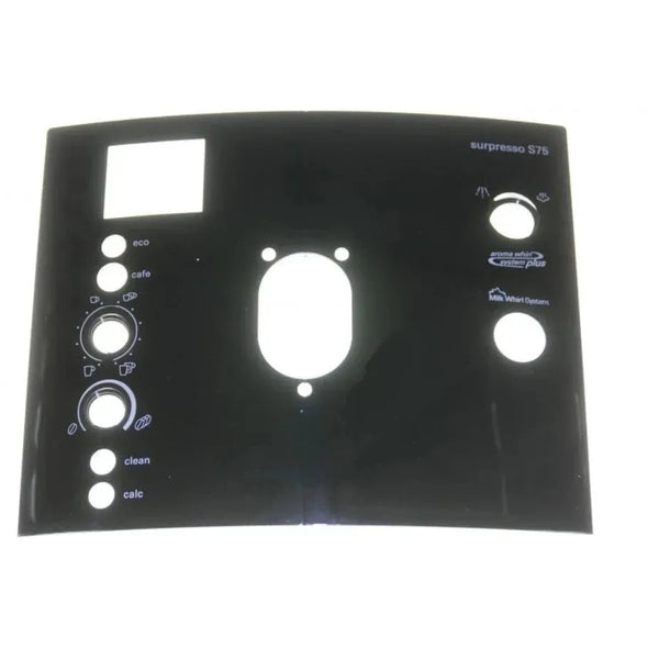 Čelní panel BSH00679275 náhradní díl pro kávovar Bosch Siemens černý