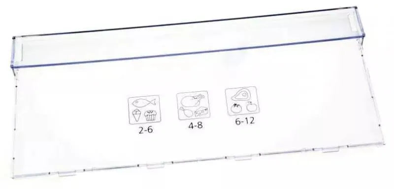 Čelo koše 4636510100 náhradní díl pro mrazničku Beko Blomberg 444 x 189mm