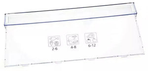 Čelo koše 4636510100 náhradní díl pro mrazničku Beko Blomberg 444 x 189mm