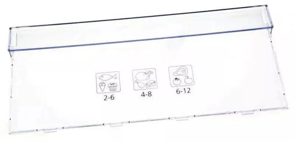 Čelo koše 4636510100 náhradní díl pro mrazničku Beko Blomberg 444 x 189mm