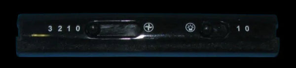 Panel GOR399360 určený k ovládání odsavače par GorenMora 146x24 mm