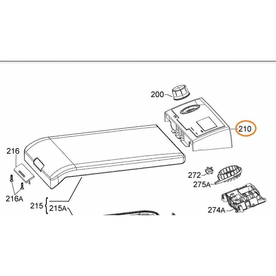 Panel 140031663028 náhradní díl pro pračky AEG Electrolux Zanussi