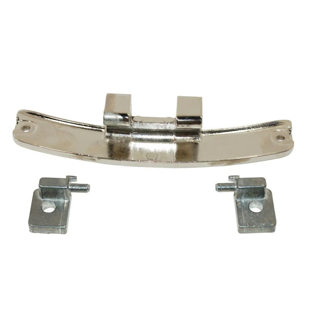 Pant dveří L79E001A5 náhradní díl pro upevnění dveří pračky Fagor Brandt 147 x 132 mm