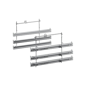 BSH17003896 Výsuvné kolejničky náhradní díl pro troubu Bosch Siemens sada 3 ks