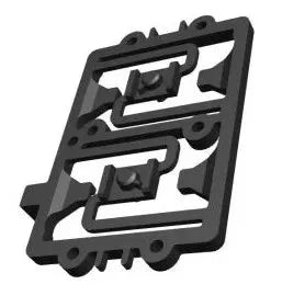 Podpěra tlačítek 1174465003 náhradní díl pro ovládání v myčce nádobí Electrolux