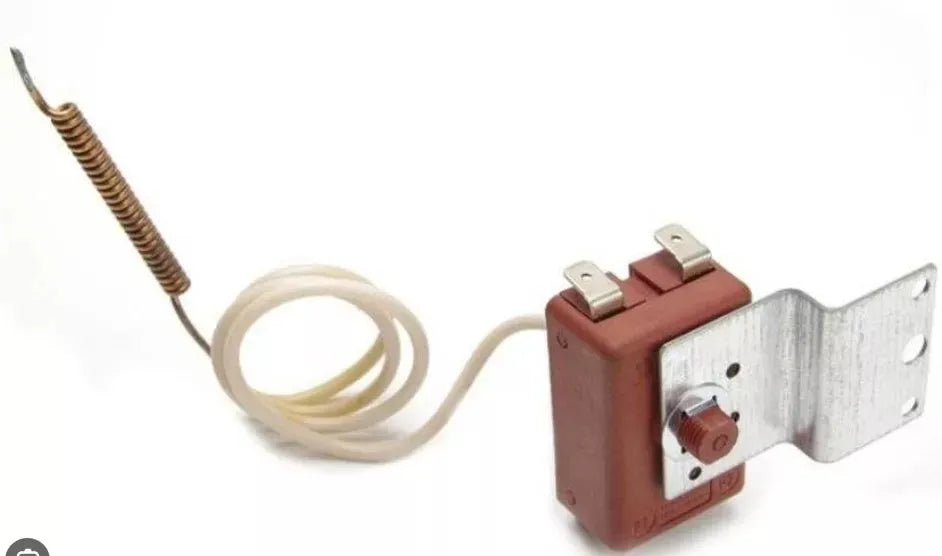 Pojistka tepelná 6541908 ochrana proti přehřátí pro bojler Dražice 99°C kapilára 450 mm