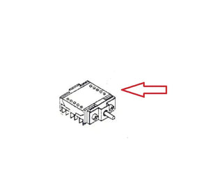 Přepínač funkcí 42825592 náhradní díl pro pečicí troubu Candy Hoover