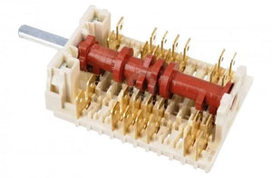 Přepínač funkcí 8062049 náhradní díl pro ovládání funkcí trouby Amica 5+0 pozic