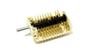 Přepínač funkcí 481227528152 náhradní díl pro pečicí troubu Whirlpool 10 pozic