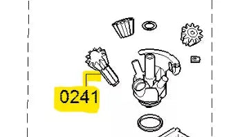Převod BSH10028562 náhradní díl pro kuchyňský robot Bosch Siemens