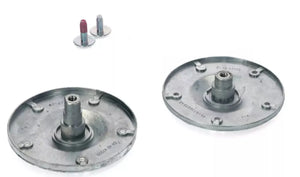 Příruba bubnu 480110100802 náhradní díl pro upevnění bubnu v pračce Whirlpool Indesit Ariston