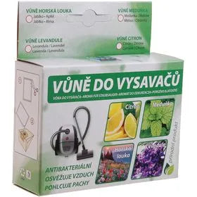 Vůně do vysavače Citron Jolly určena k osvěžení vzduchu ve vysavači
