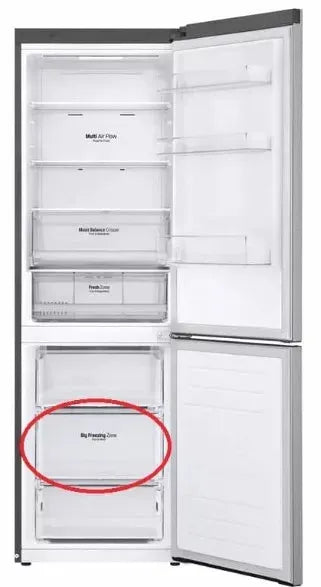 Šuplík AJP75615006 náhradní díl pro prostřední přihrádku v mrazničce LG