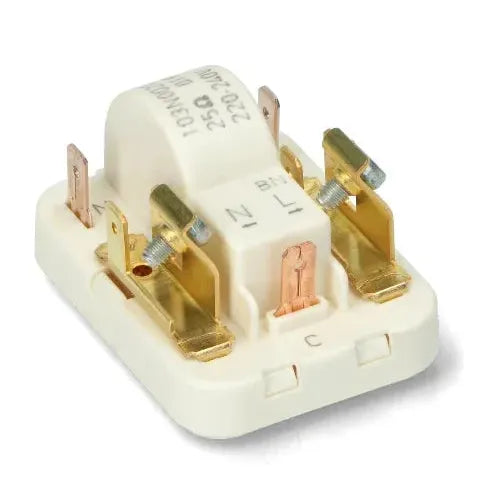 Relé 103N0021 náhradní díl pro spouštění kompresoru Danfoss 230V 25 ohm faston 48 mm