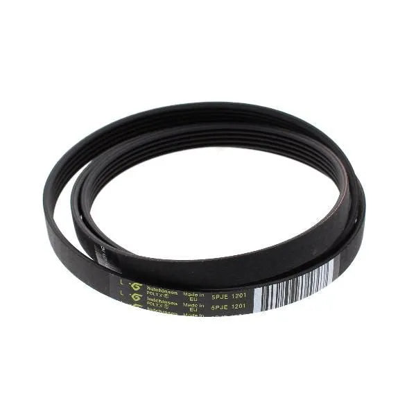 Řemen 1201J5 C00609833 náhradní díl pro pohon bubnu v pračce Hotpoint Ariston Whirlpool Indesit