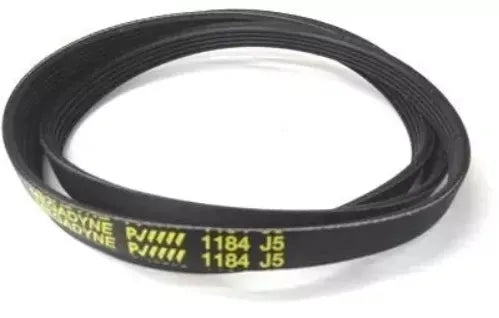 Řemen 1184J5 481935810037 určen pro pohon pračky Whirlpool Indesit Bosch Siemens Fagor Brandt