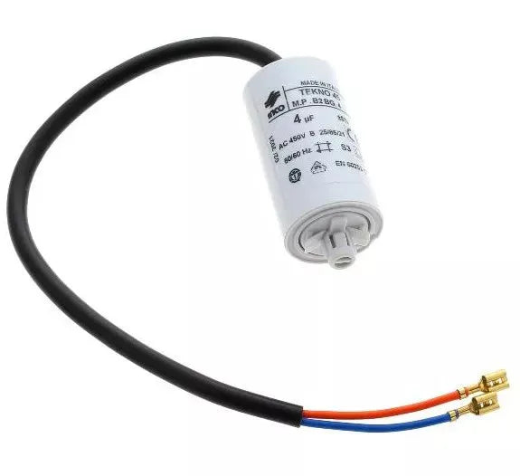 Rozběhový kondenzátor C00526514 náhradní díl pro chladničku Whirlpool Indesit 4 µF