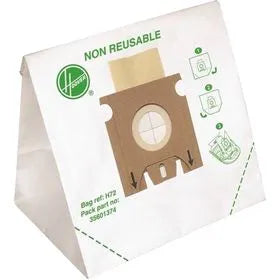 Sáčky H72 náhradní díl pro sběr prachu ve vysavači Hoover a prodlužují životnost přístroje