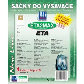 Sáček 2 MAX náhradní díl pro sběr prachu ve vysavači Jolly ETA