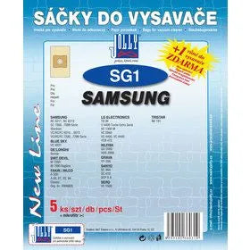 Sáček SG 1 určen k vysávání prachu ve vysavači Jolly