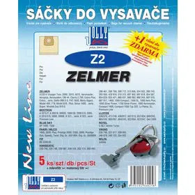 Sáček Z 2 náhradní díl pro vysávání prachu ve vysavači Jolly