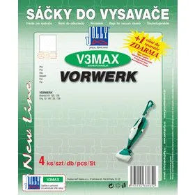 Sáček V 3 MAX náhradní díl pro vysavač Jolly vhodný ke sběru prachu a nečistot