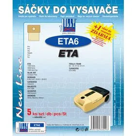 Sáček ETA 6 náhradní díl pro vysavač Jolly určený k zachycení prachu a nečistot