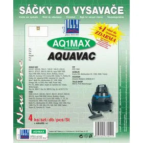 Sáček AQ 1 MAX určený pro zachycení prachu ve vysavači Jolly