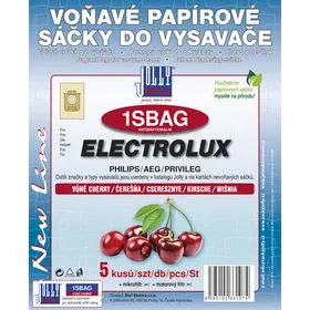 Sáčky 1S BAG určeny pro sběr prachu ve vysavači Jolly třešeň