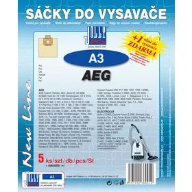 Sáček A 3 náhradní díl pro sběr prachu ve vysavači Jolly