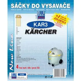 Sáček KAR 3 určený pro vysávání prachu ve vysavači značky JOLLY vhodný do domácností