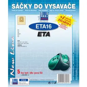 Sáček 16 náhradní díl pro vysavače Jolly ETA vhodný k odsávání prachu