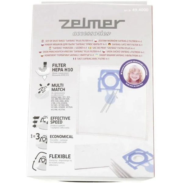 Sáčky BSH12003414 slouží k zachycení prachu ve vysavačích Bosch Siemens