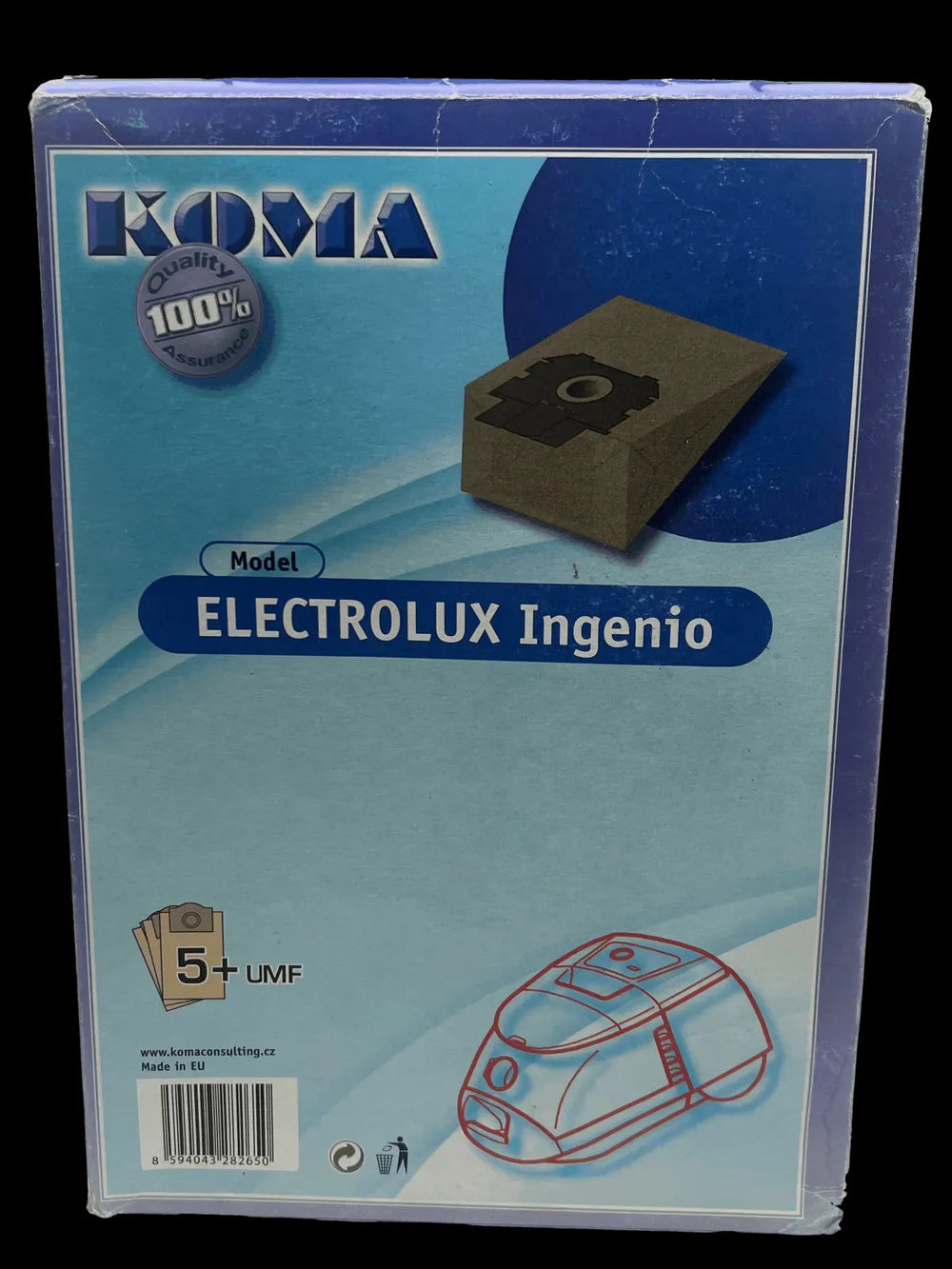 Sáčky Ingenio určeny pro sběr prachu ve vysavačích Electrolux papírové