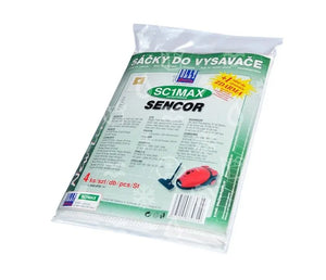 Sáčky SC1-MAX určeny k zachycování prachu ve vysavačích Sencor