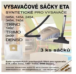 Sáčky 145468101 z mikrovlákna náhradní díl pro vysavač ETA