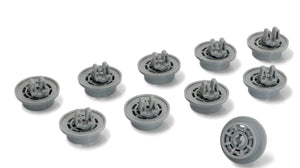 Kolečko C00916043 náhradní díl pro spodní koš myčky Whirlpool sada 10 ks