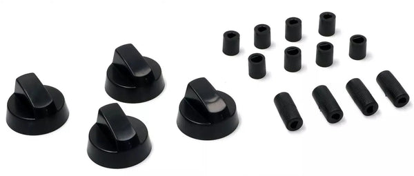 KSM500UNI Ovládací knoflíky náhradním dílem pro troubu sada 4 ks 6 až 8 mm