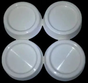 Tlumící sada podložek 4 ks určena k tlumení vibrací v pračkách