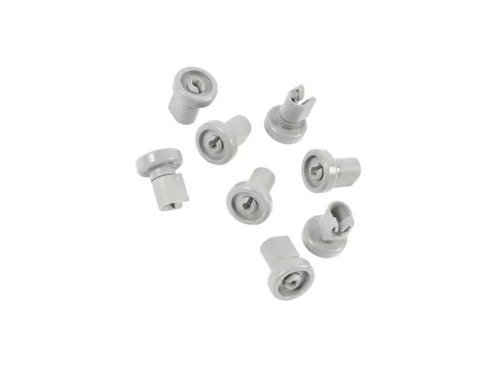 Kolečka 50269970005 náhradní díl pro horní koš v myčce nádobí AEG Electrolux Zanussi sada 8 ks