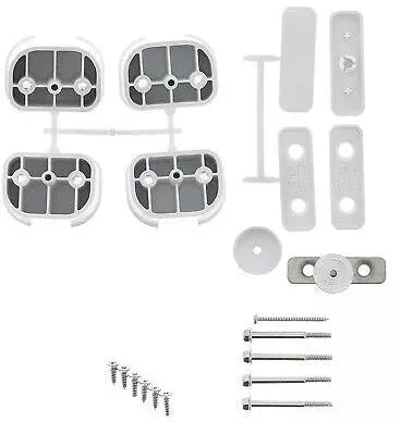 Sada 43013964 pro opravu pantů dveří pračky Candy Hoover