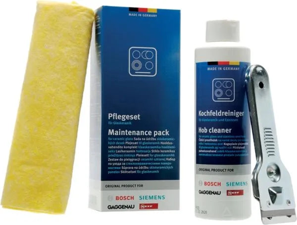 BSH Čistící Sada K Varné Desce - Snadné Čištění Varné Desky