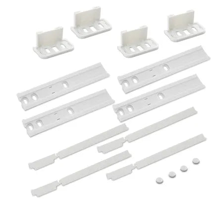 Sada 481231019131 určena pro montáž dveří do chladničky Whirlpool Indesit Ariston Fagor Ikea