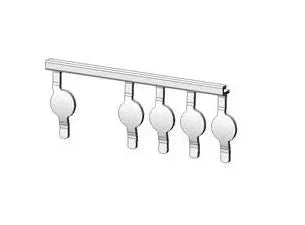 Sada tlačítek 764730361 náhradní díl pro myčku nádobí Smeg