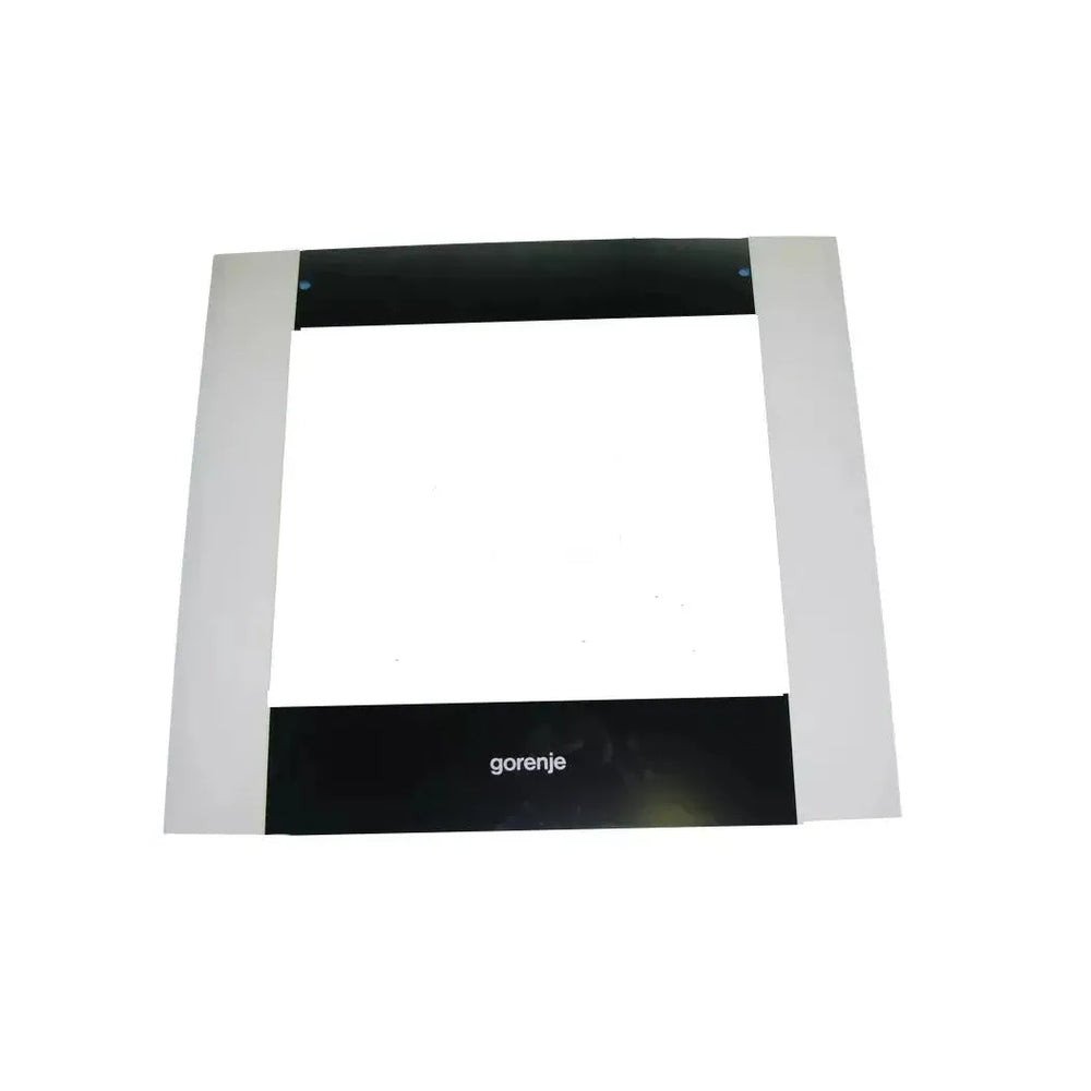 Sklo dveří GOR227679 náhradní díl pro pečicí troubu Gorenje