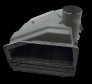 Spodní díl násypky 2421202900 určen k dávkování pracích prostředků pro pračky Beko Blomberg