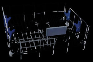 Koš 1759001119 náhradní díl pro ukládání nádobí v myčce Beko Blomberg