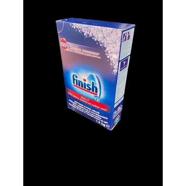 Sůl Calgonit určena k dávkování změkčovače vody v myčce nádobí Finish