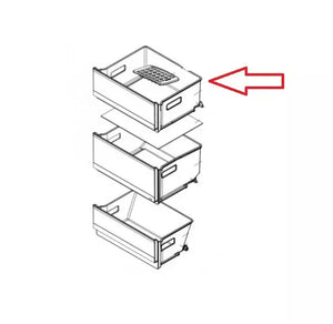 Šuplík AJP75654501 náhradní díl pro uložení potravin v lednici LG